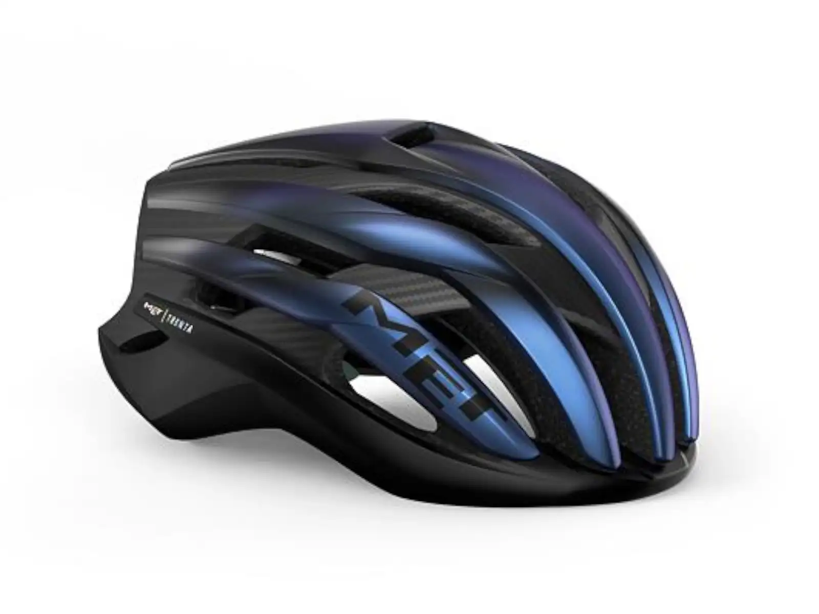 MET Trenta 3K Carbon MIPS helmet Blue Iridescent/Matt