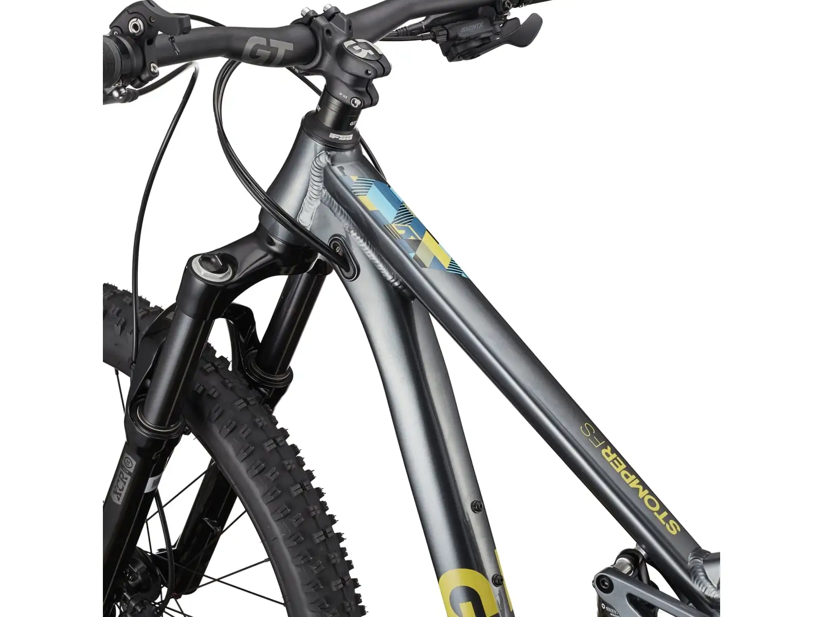 GT Stomper 26 FS ACE children's full-suspension bike GUN