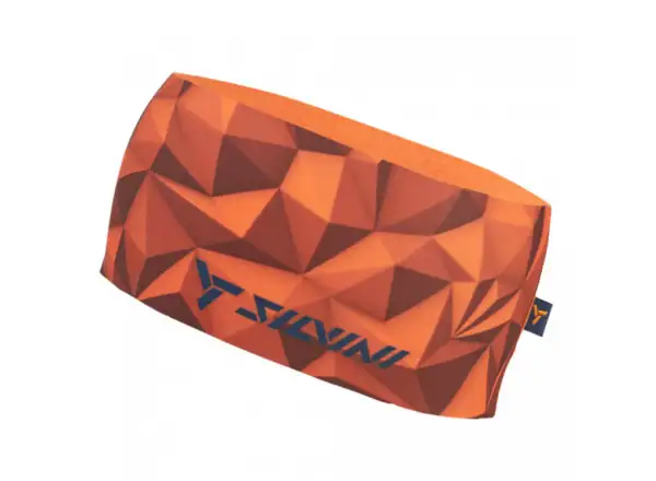 Silvini Agri headband orange/navy