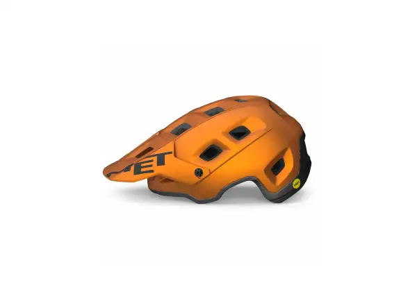 MET Terranova MIPS MTB helmet orange titanium metallic