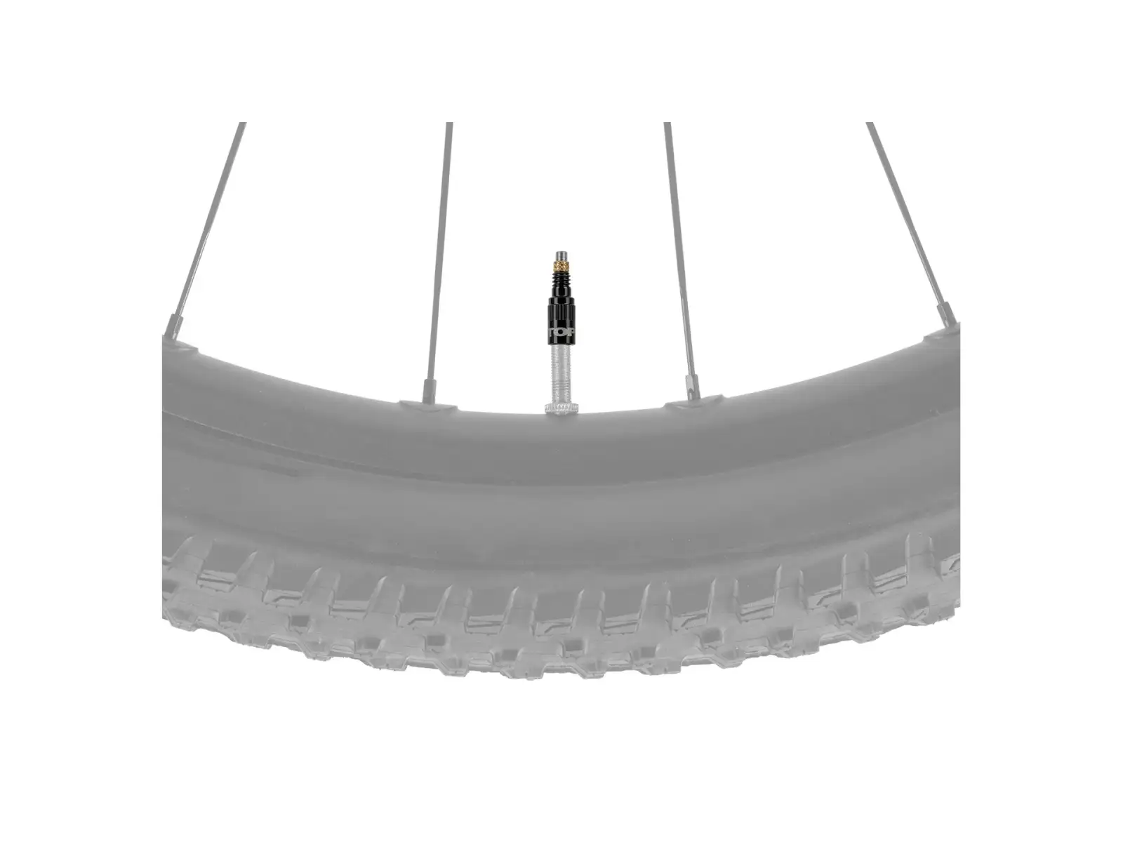 Topeak TURBOFLOW VALVE COMBO valve set w/ Rapidhead
