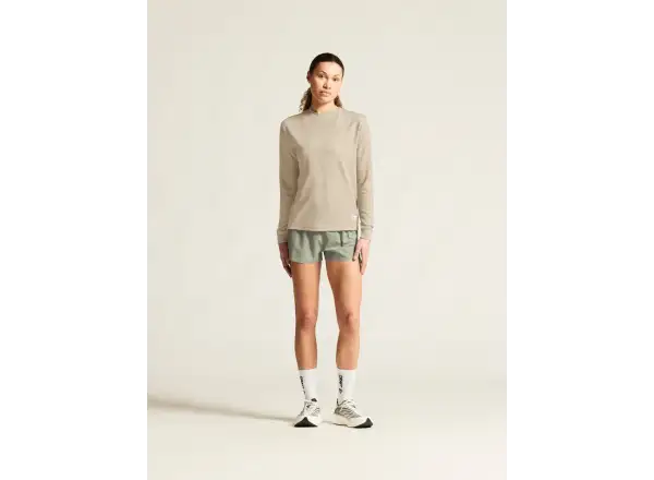 Craf Wool Waffle women's long sleeve shirt beige