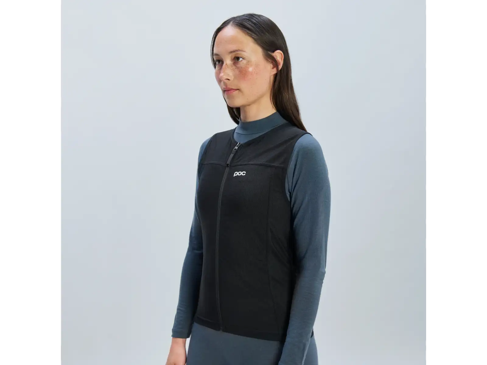 POC VPD Air Vest women's protective vest Uranium Black