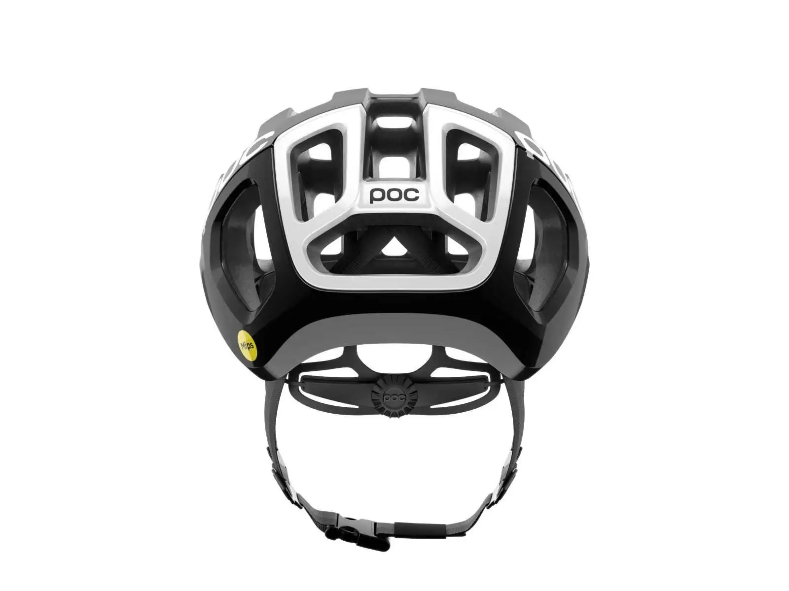 POC Ventral Air MIPS helmet Uranium Black Matt/Hydrogen White/Logo