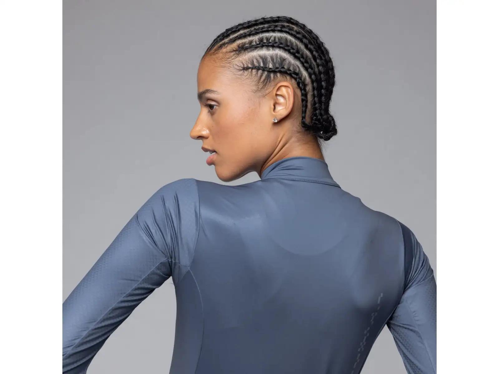 Alé PR-E Follow Me 2.0 women's insulated jersey long sleeve Powder Blue