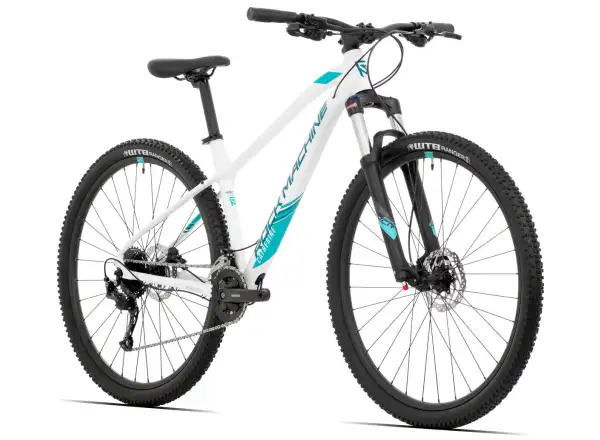 Rock Machine Catherine 20-29 mountain bike Pearl White/Neon Cyan/Petrol