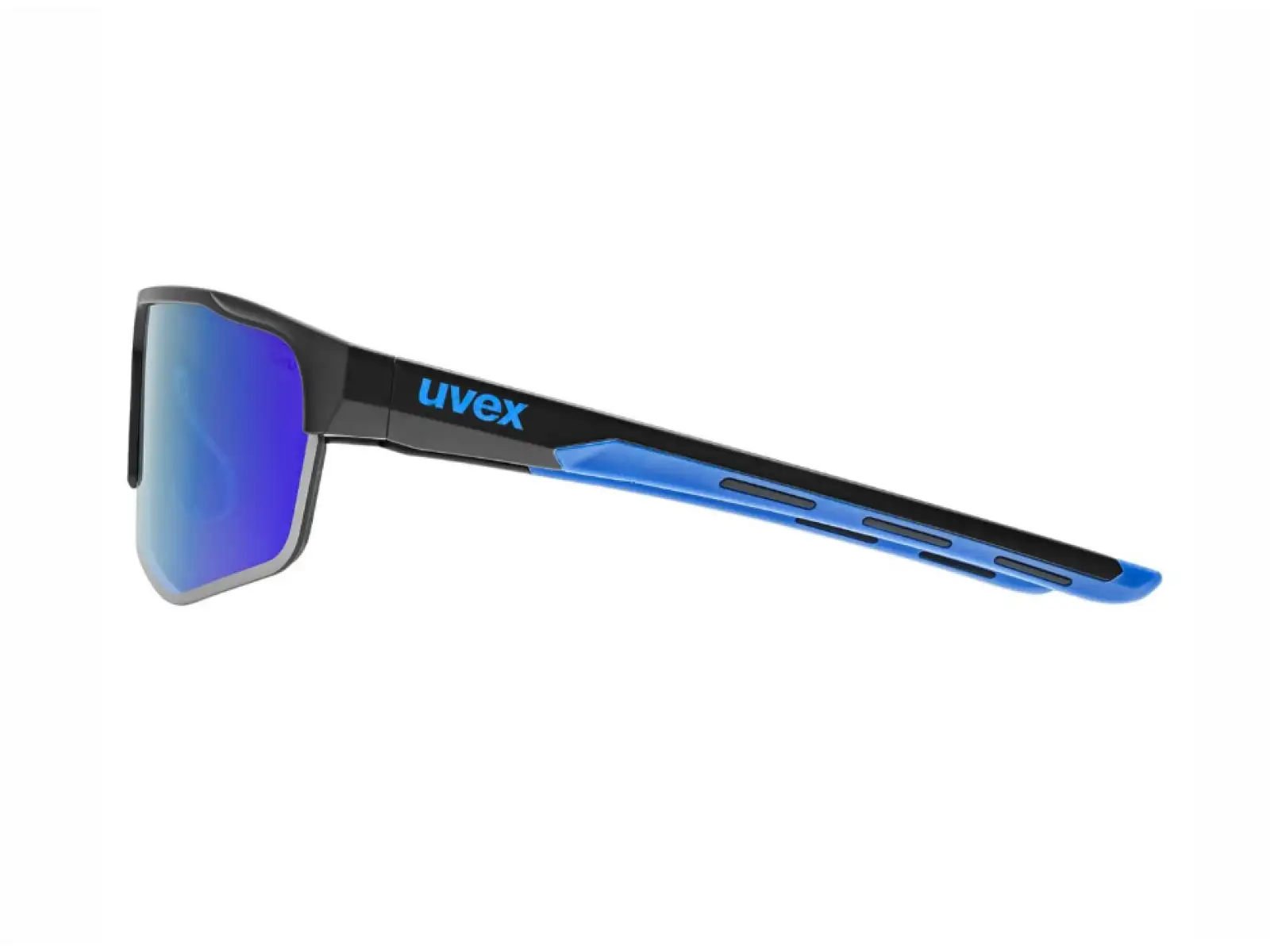Uvex Axos Set goggles Black Matt/Mirror Blue