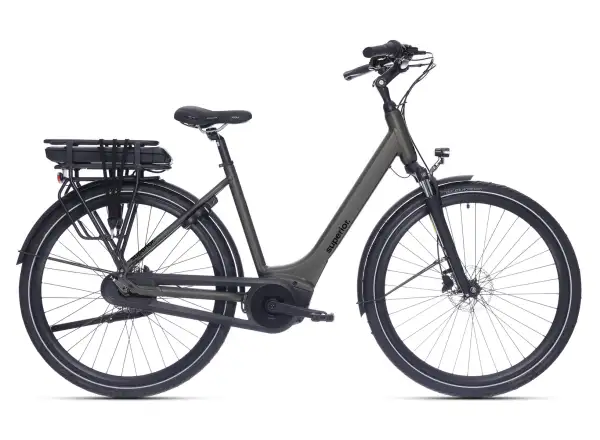 Superior eMOVE 6.3 city e-bike Matte Dark Green