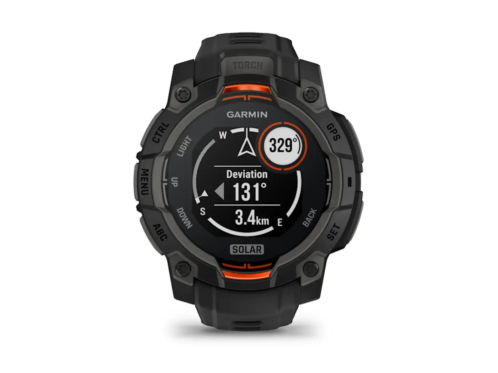 Garmin Instinct 3 Solar 45 mm smart watch Black/Black strap