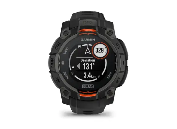 Garmin Instinct 3 Solar 45 mm smart watch Black/Black strap