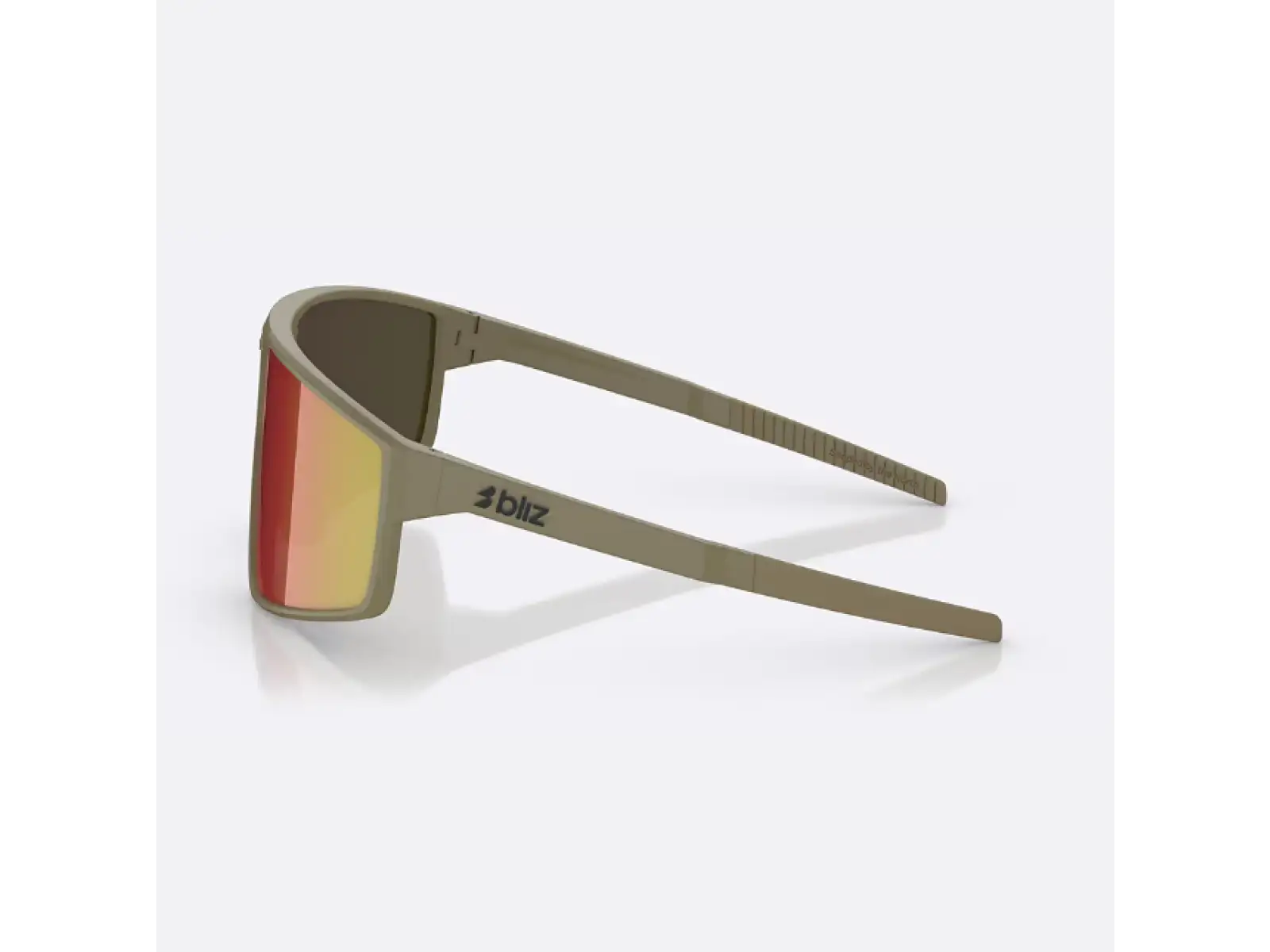 Bliz P002 sunglasses Matte Camo Green/Grey Red Revo