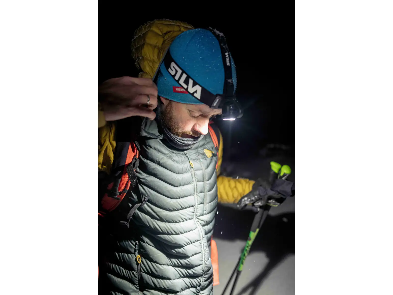 Dynafit Radical Down men's jacket Smoke Blue