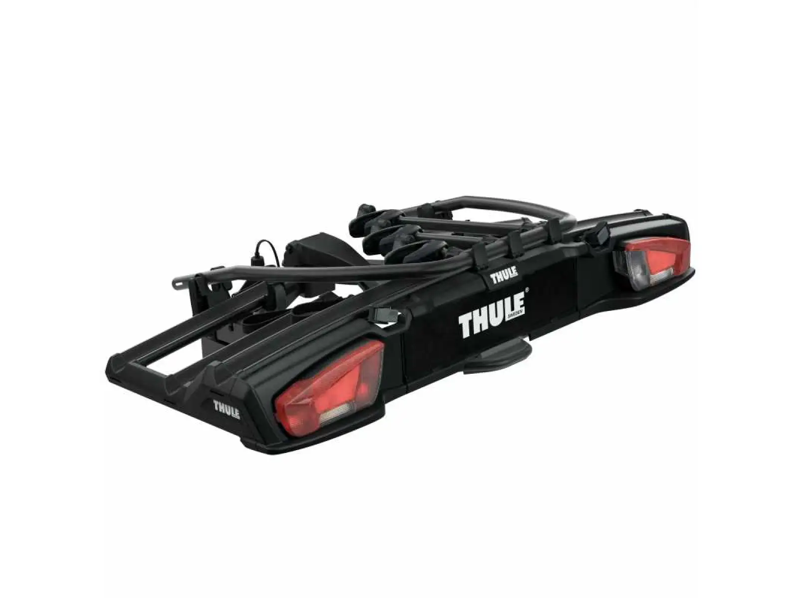 Thule VeloSpace XT carrier on tow bar for 3-4 bikes