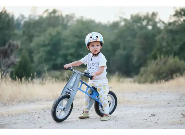 First Bike BASIC LIGHT BLUE kids balance bike without brake
