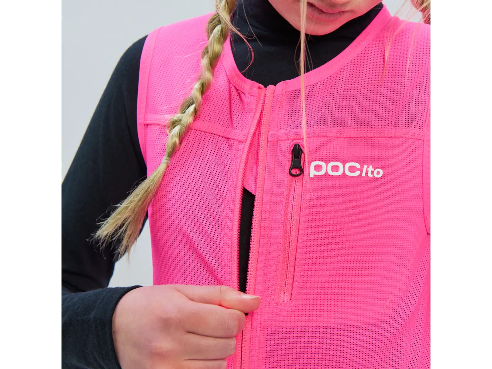 POC POCito VPD Air Vest back protector Fluorescent Pink