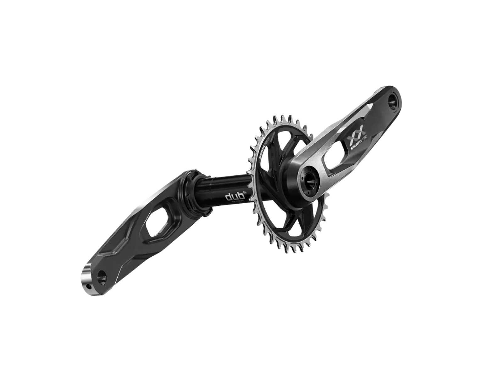 Sram cranks XX DH CL55 DUB MTB 34 teeth T-Type Black