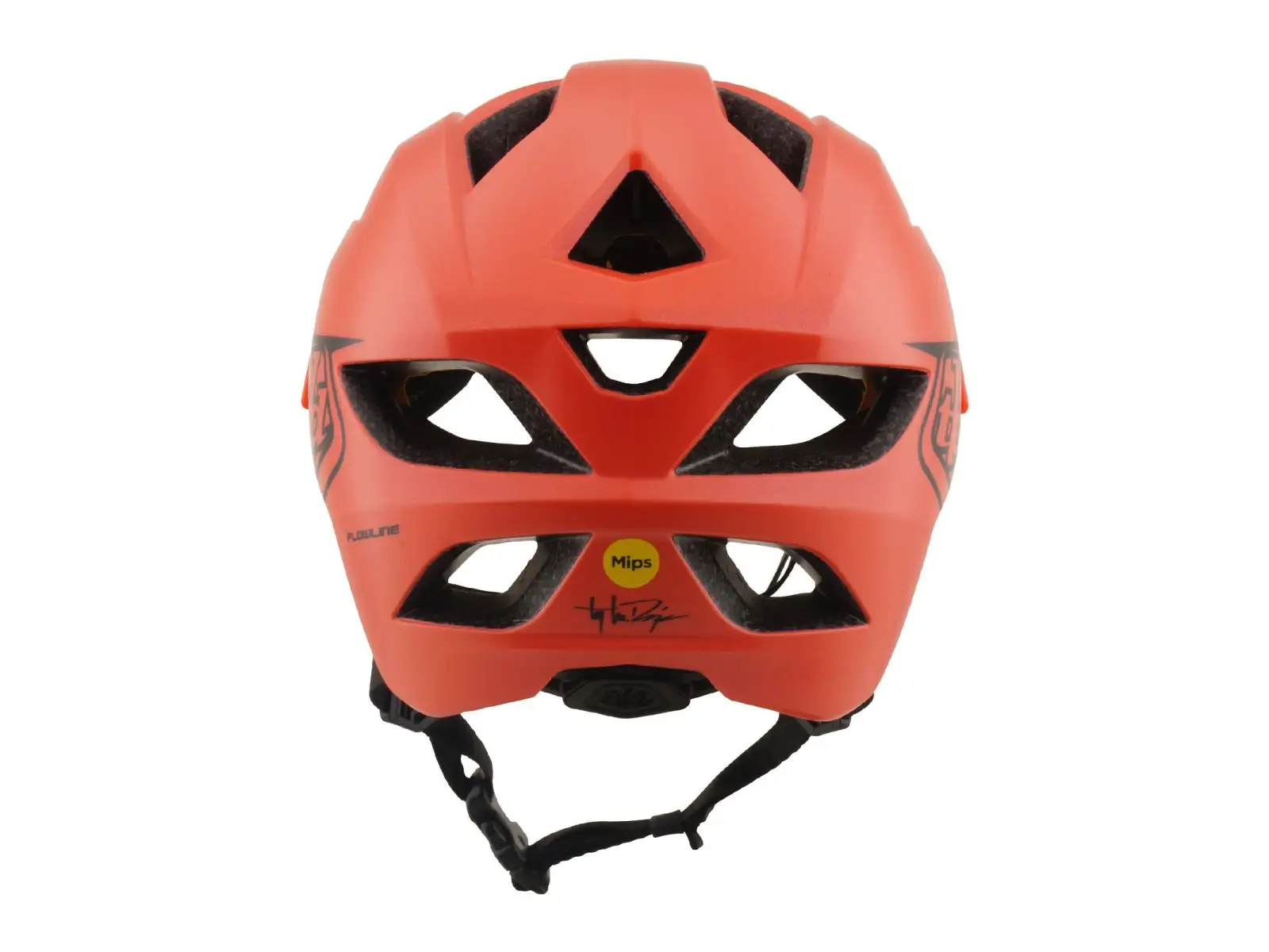 Troy Lee Designs Flowline Mips kids helmet Point Coral/Charcoal