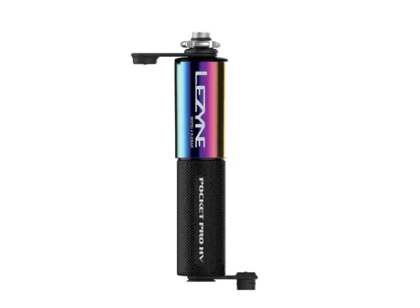 Lezyne Pocket Drive Pro HV pump Neo Metallic/Black Gloss