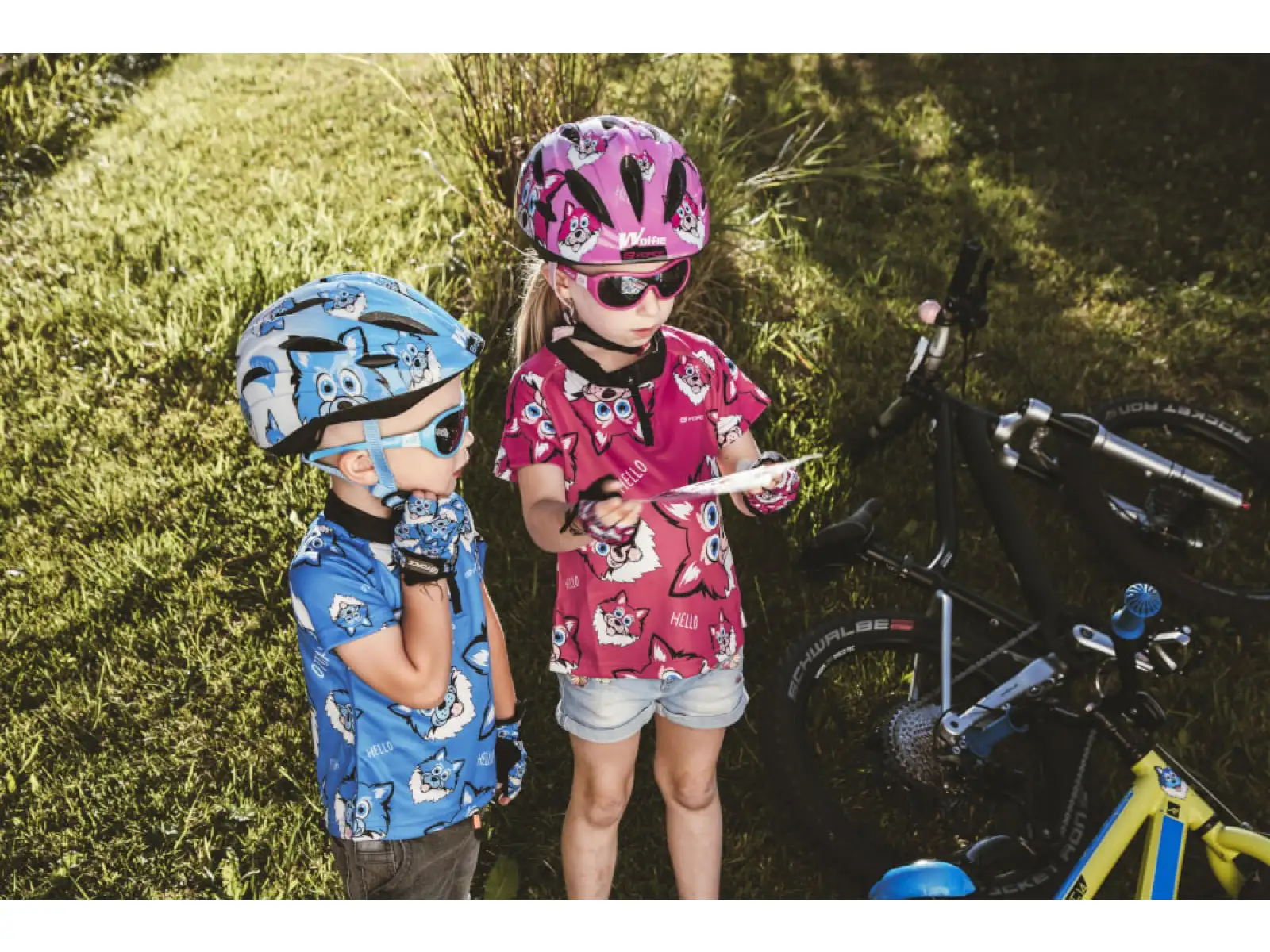Force Wolfie Kid jersey pink