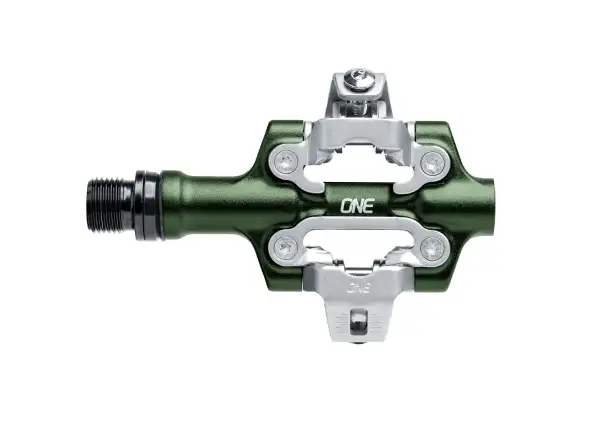 OneUp XC Clip clipless pedals dark green