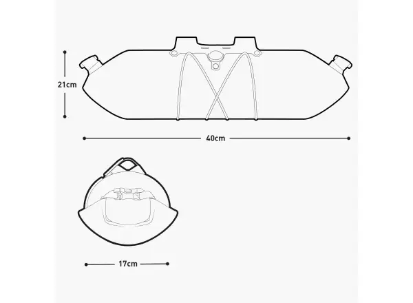 Evoc Handlebar Pack BOA WP 9 handlebar bag Black
