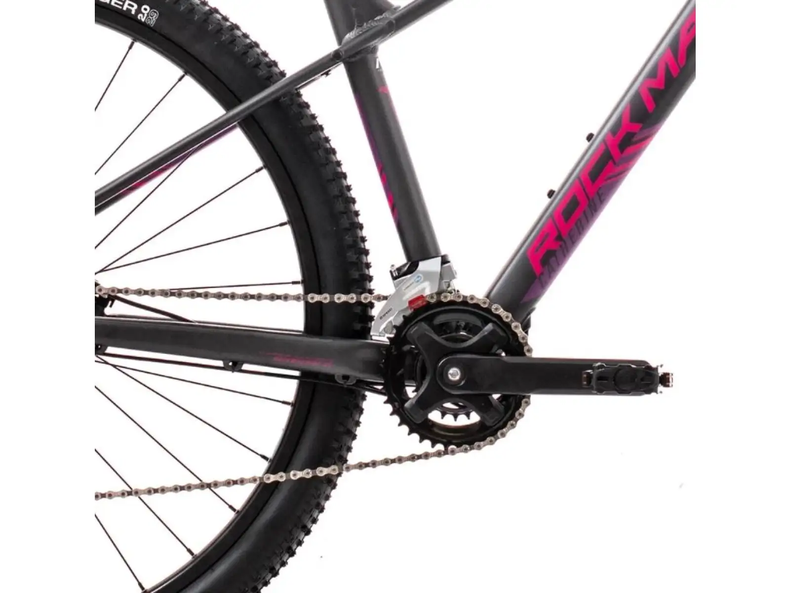 Rock Machine Catherine 10-29 matte anthracite grey/pink/violet mountain bike