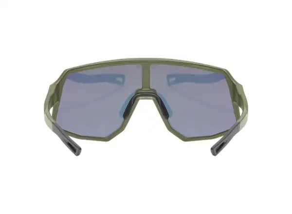 Uvex Sequenze CV sunglasses Olive Matt/Mirror Yellow
