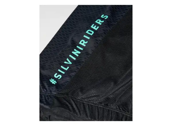 Silvini Auronzo men's jersey short sleeve Black/Ocean