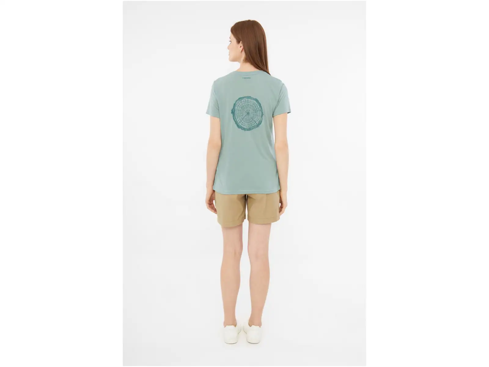 Viking Rune Bamboo women's t-shirt green-turquise