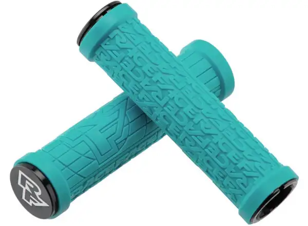 Race Face Grippler Lock On grips 30 mm turquoise