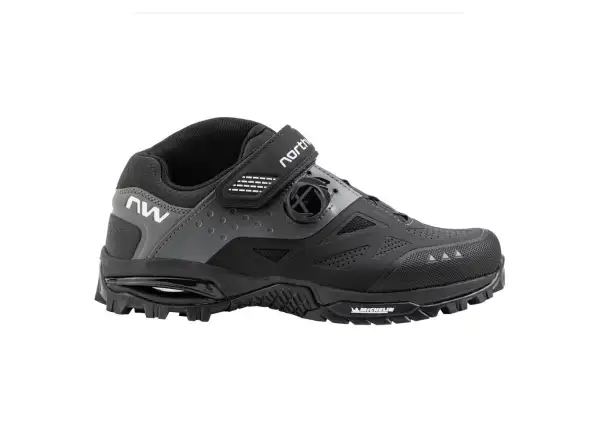 Northwave Enduro Mid 2 men's cycling shoes Black/Dark Grey