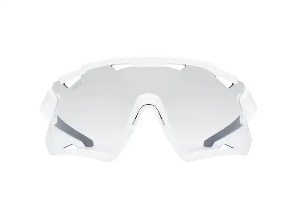 Uvex Sportstyle 228 Variomatic cycling glasses White Mat/LTM. Silver