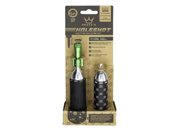 Peatys Holeshot CO2 kit 25 g Emerald