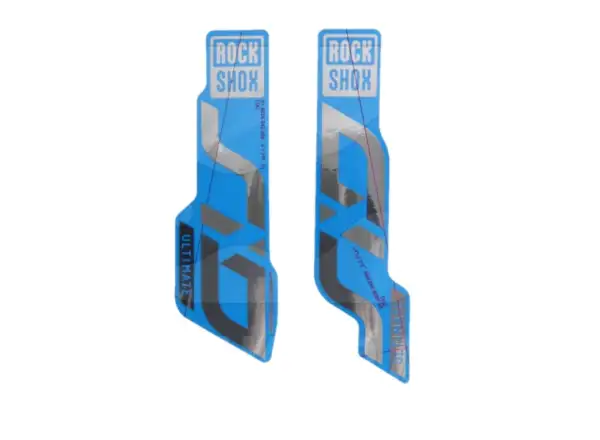 Rock Shox Decal SID Ultimate 27.5"/29" 80-100 mm polar foil /gloss blue