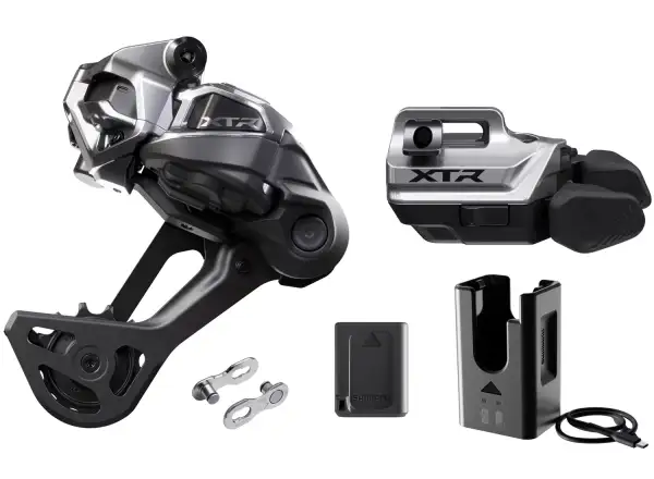 Shimano XTR RD-M9250-SGS, SW-M9250-IR, BT-DN320, EC-DN100, SM-CN910-12 Upgrade set