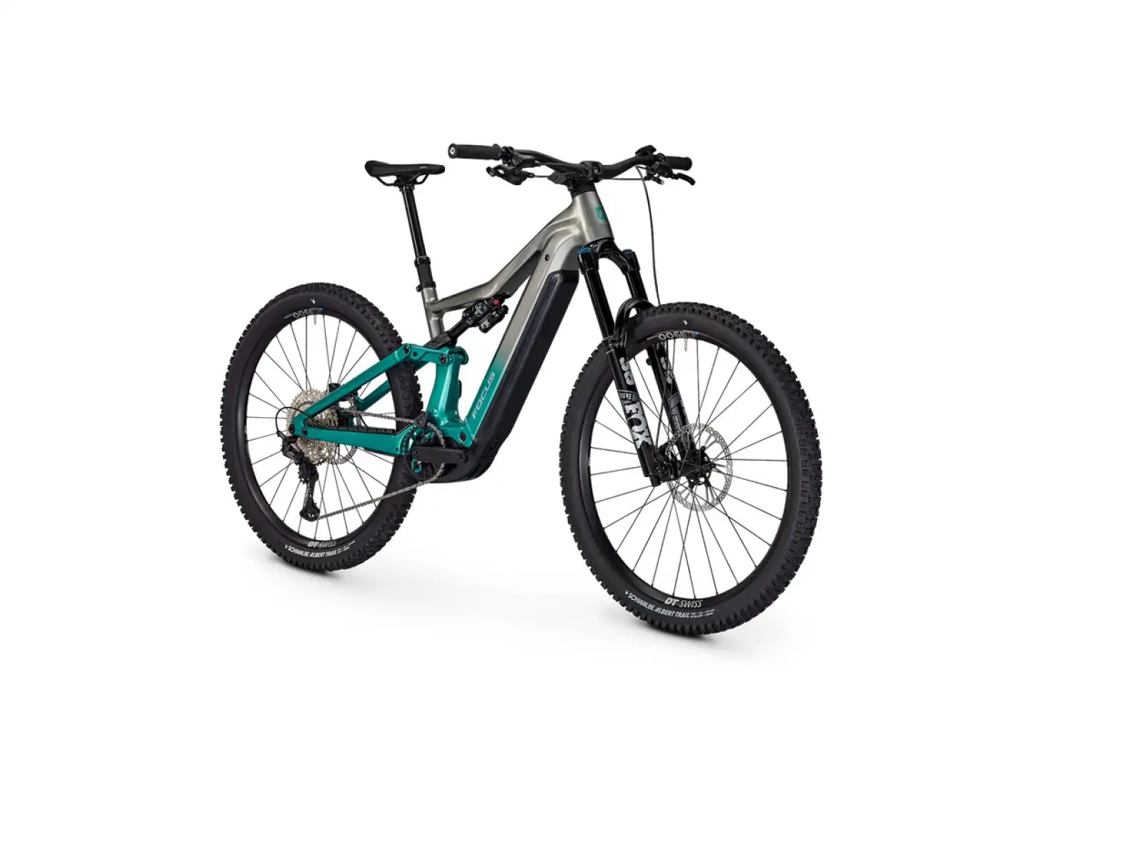 Focus JAM2 6.9 800 Wh mountain e-bike Nepalsilver / Emeraldgreen