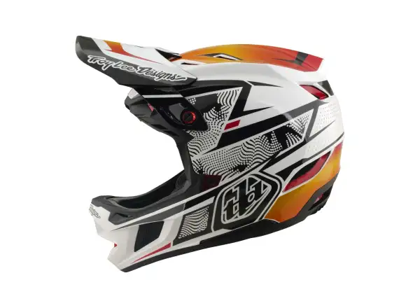 Troy Lee Designs D4 Composite MIPS helmet Lined up White