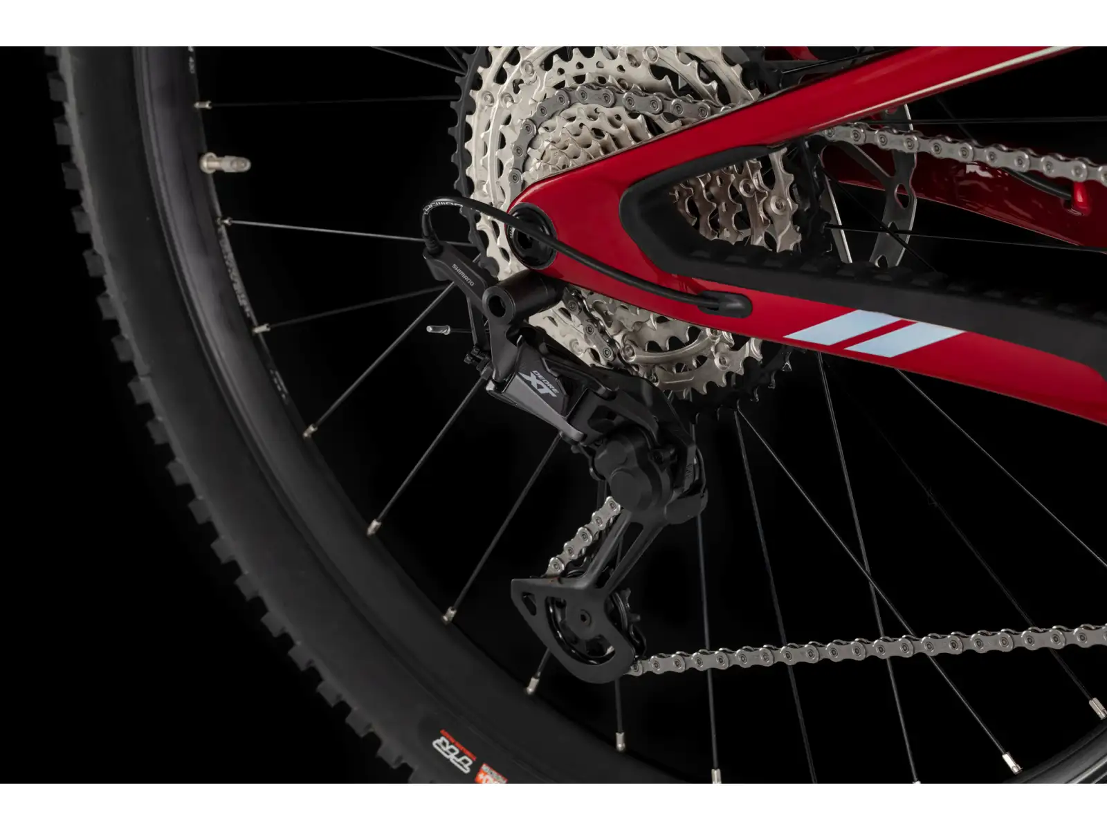 4Ever Volcanno Vesuv full-suspension mountain bike Flame Red/Hologram