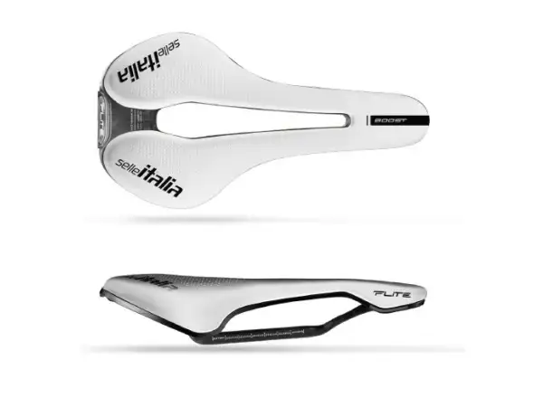 Selle Italia Flite Boost Superflow Kit Carbon S3 saddle 130x248 mm White