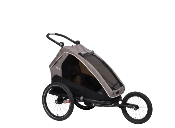 XLC MONOs BS-C09 kids trailer 20" grey/beige/anthracite