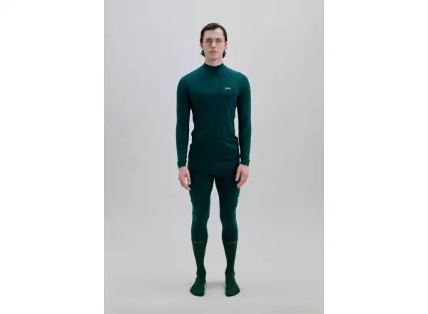 POC Layer Merino men's base layer long sleeve shirt Pargasite Green