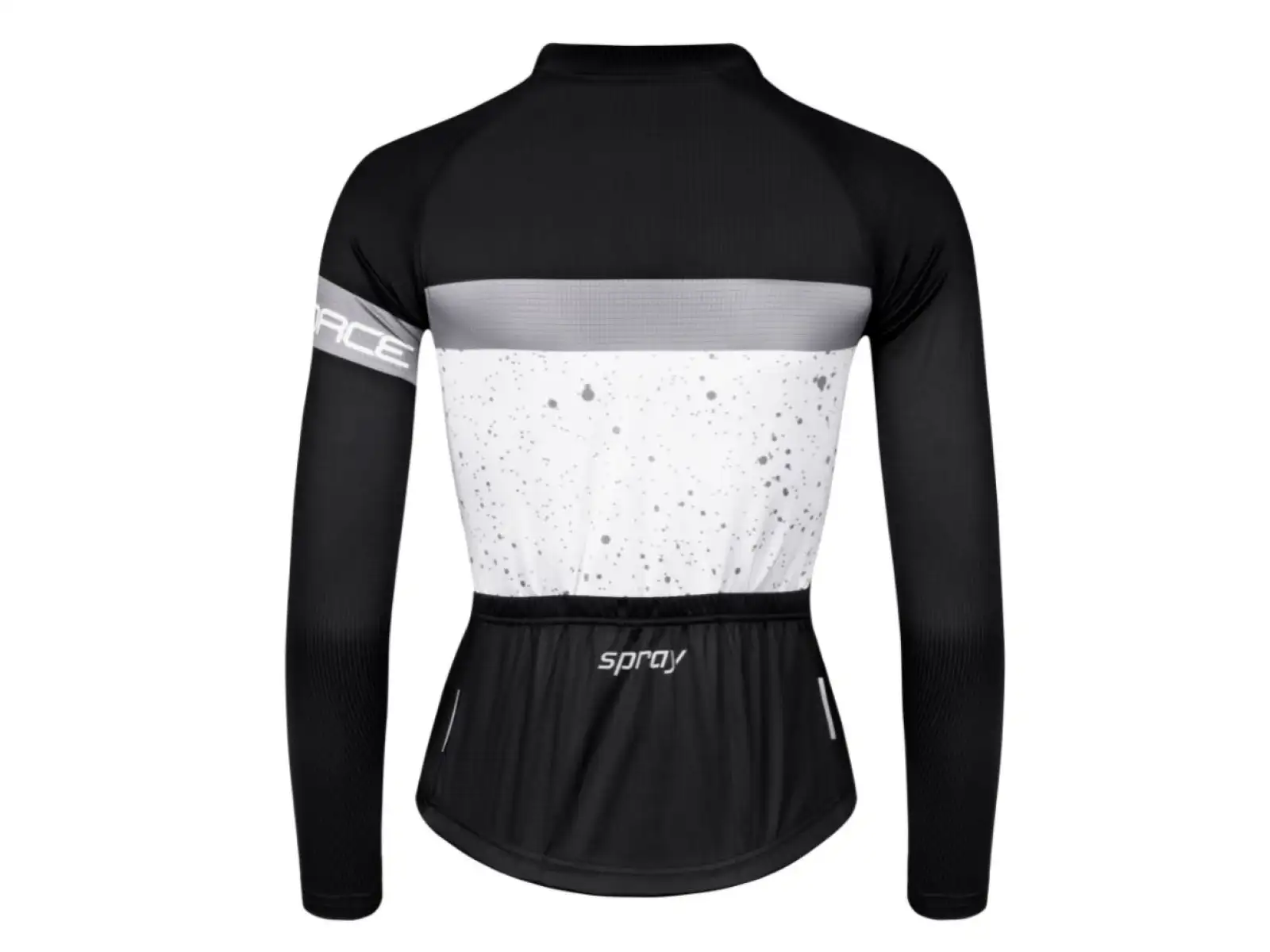Force Spray Lady jersey long sleeve white/black