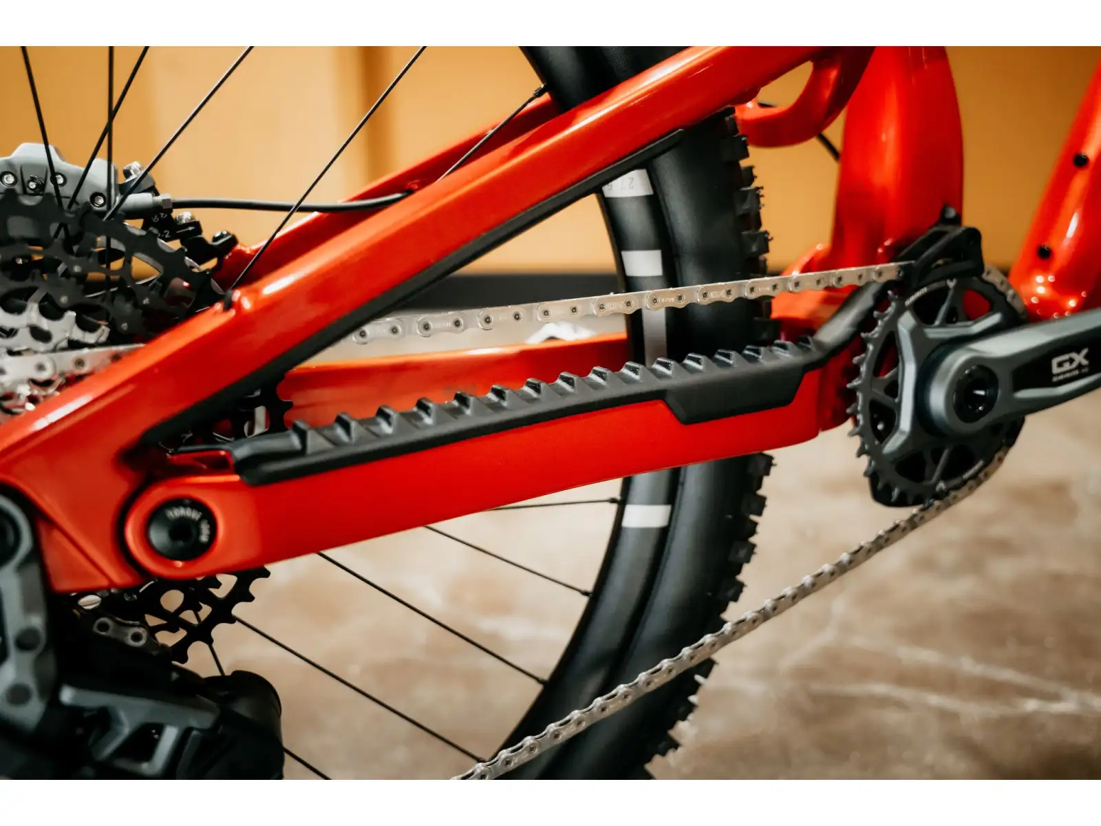 Nukeproof Mega Carbon Pro 297 T-GX full-suspension bike Red