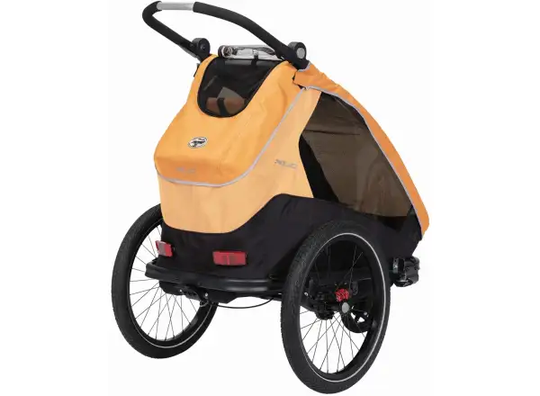 XLC MONOs BS-C09 children's trailer 20" Marigold/Anthrazit