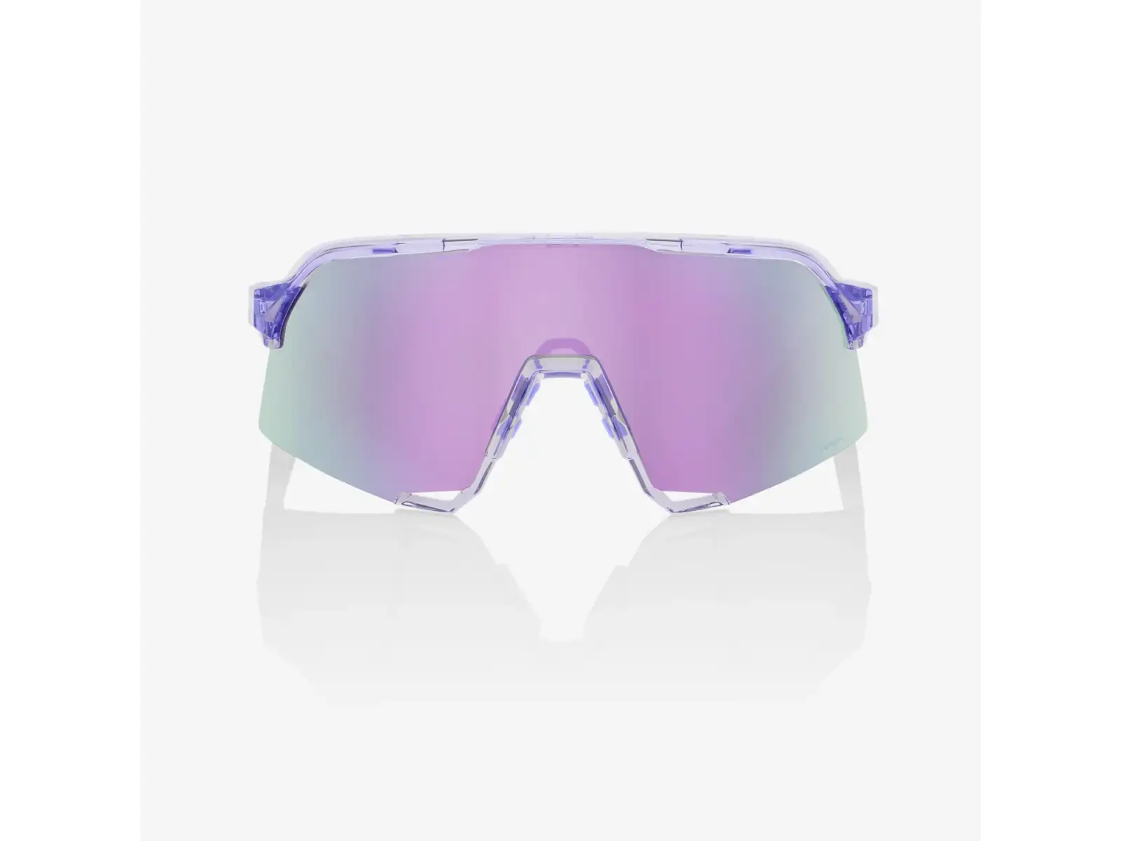 100% S3 glasses Soft Tact HiPER Polished Translucent Lavender/Lavender