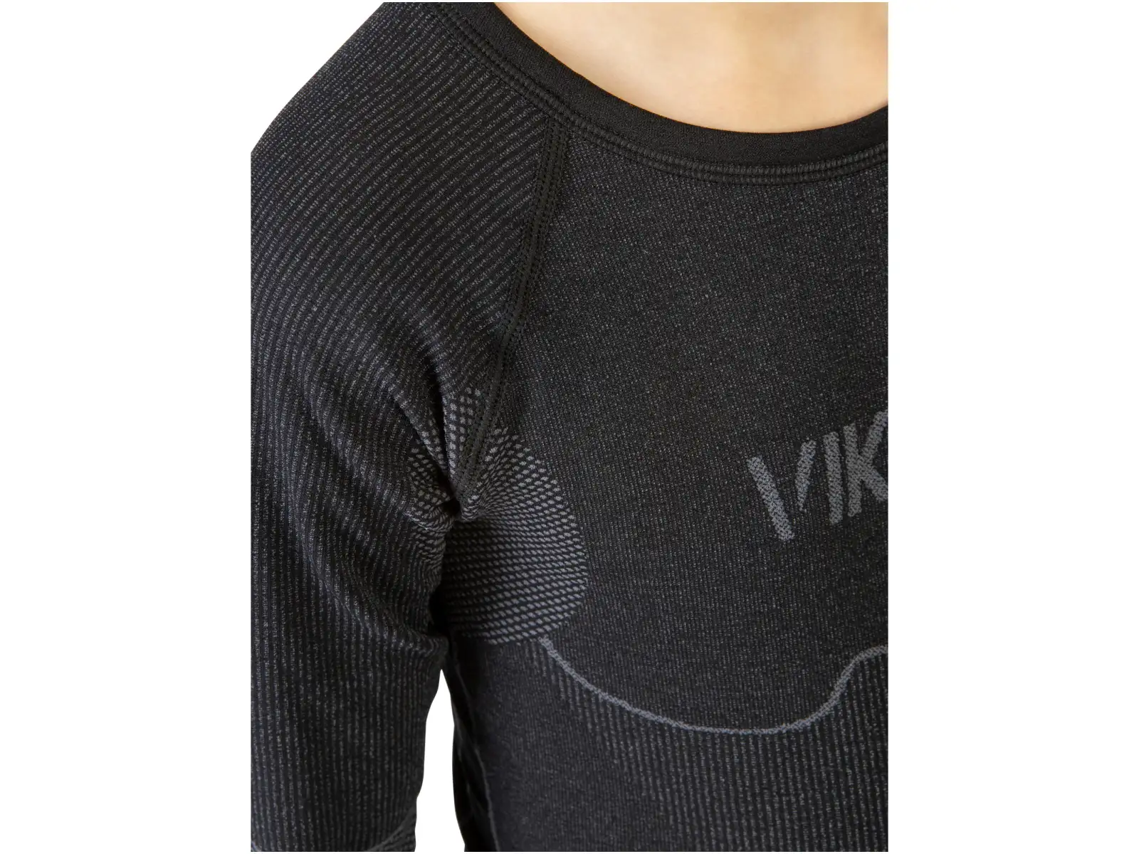 Viking Riko children's base layer set Black