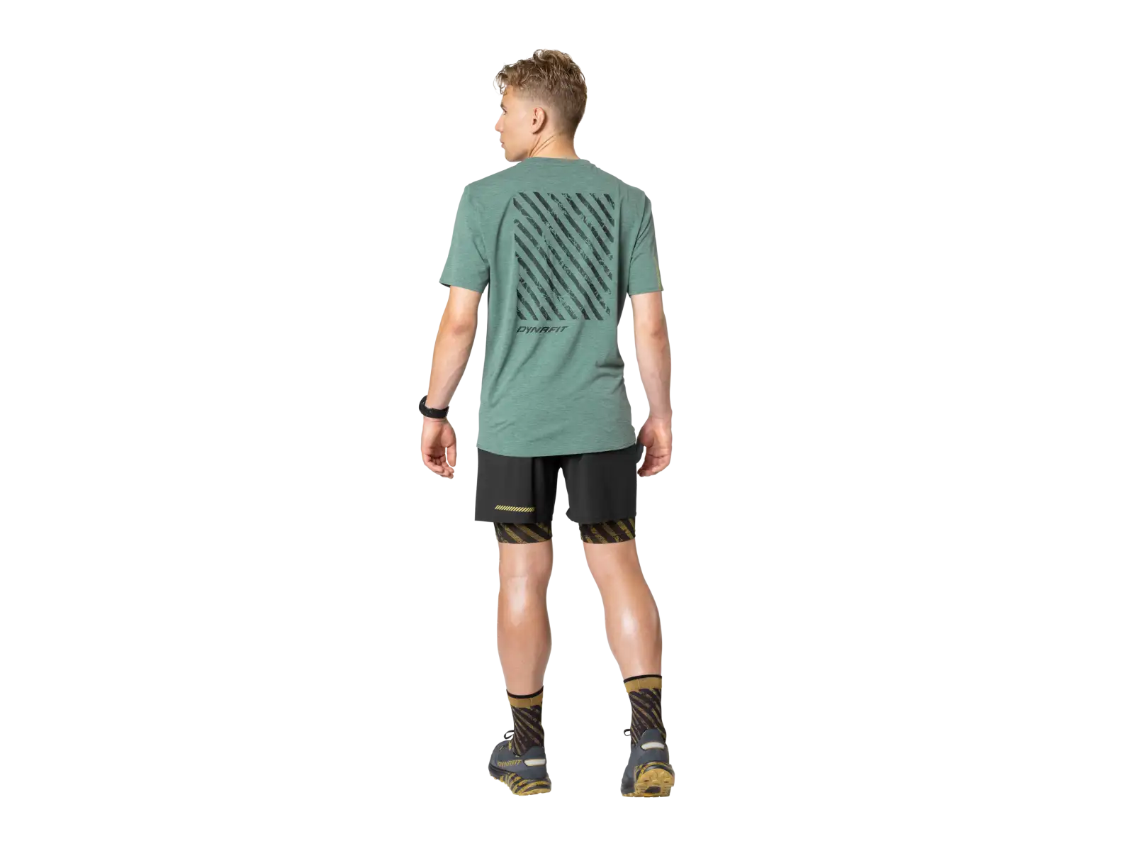 Dynafit Trail men's running T-shirt Atlantic