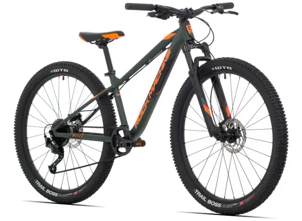 Rock Machine Blizz 27 HD Mat Khaki/Neon Orange/Black children's bike