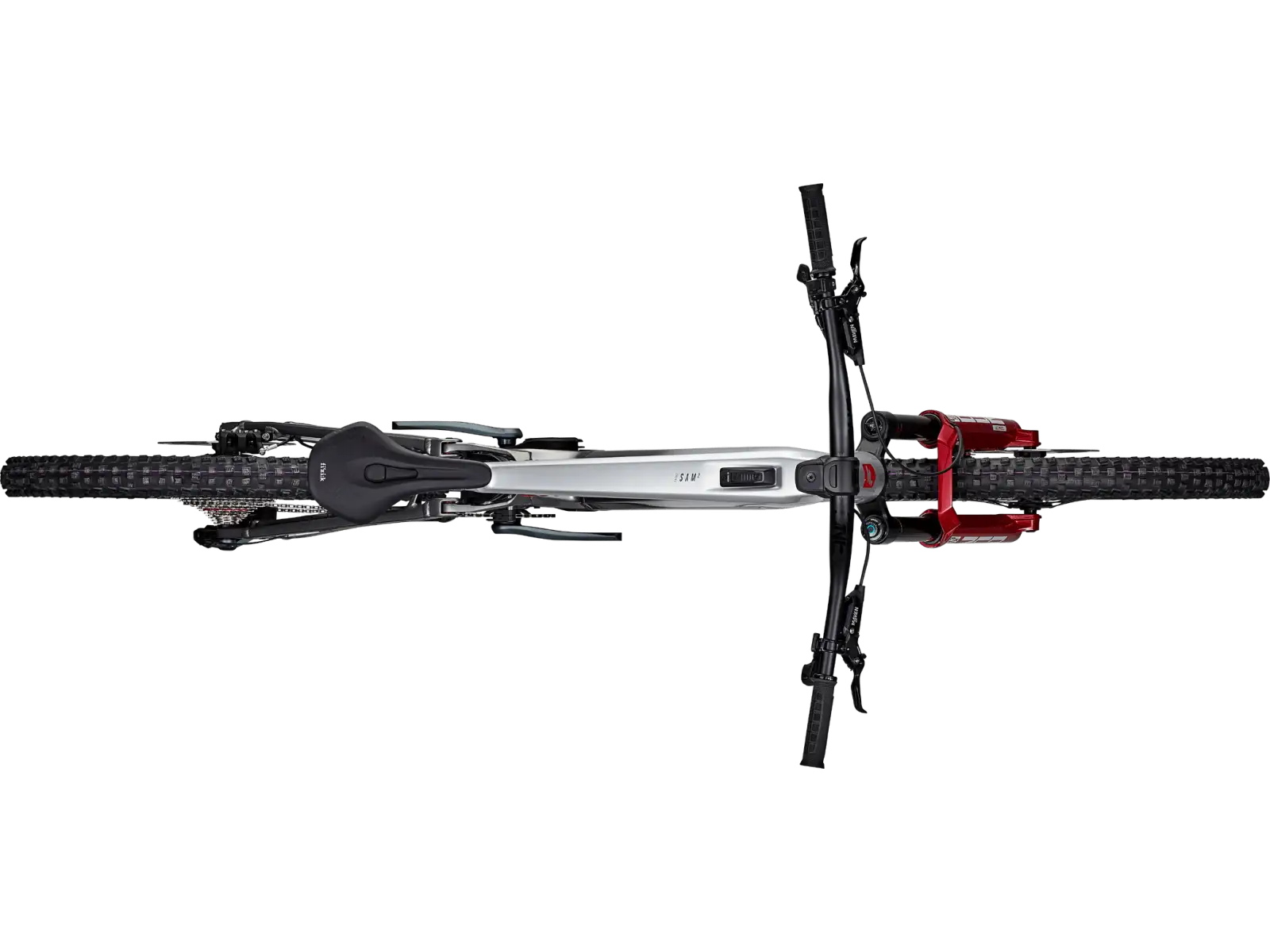 Focus SAM2 6.0 full-suspension e-bike Nepalsilver/Steelgrey