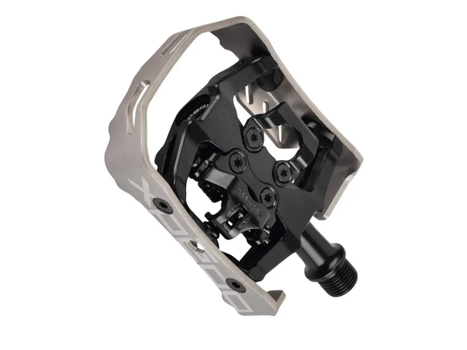 X-pedo Milo SPD clipless pedals black/silver